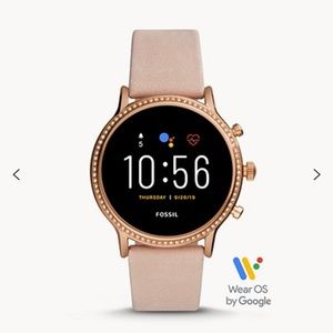 Gen5 Smartwatch Julianna HR Blush Leather😍 Fossil